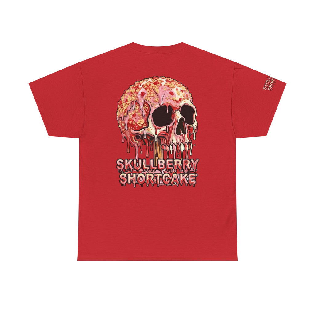 Skullcream-Skullberry Shortcake T-Shirt | Colorful Drip Graphic Tee