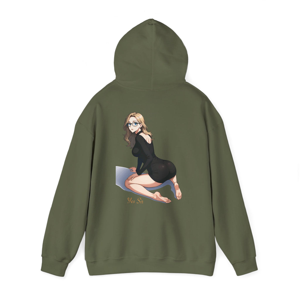 Oopies! Yes Sir Hoodie | Parental Advisory  for the Bearded
