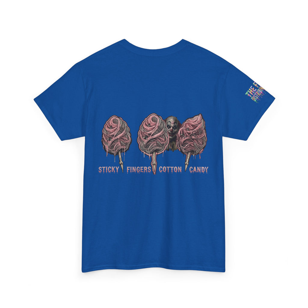 Cotton Candy Skullcream T Shirt — 'Sticky Fingers' Graphic T-Shirt