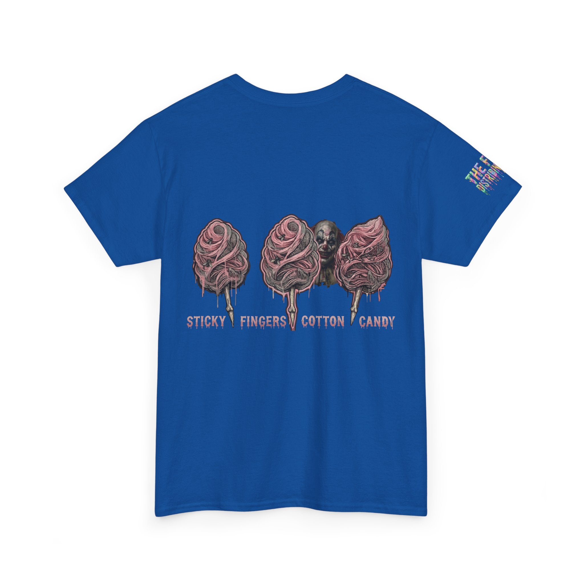 Cotton Candy Skullcream T Shirt — 'Sticky Fingers' Graphic T-Shirt