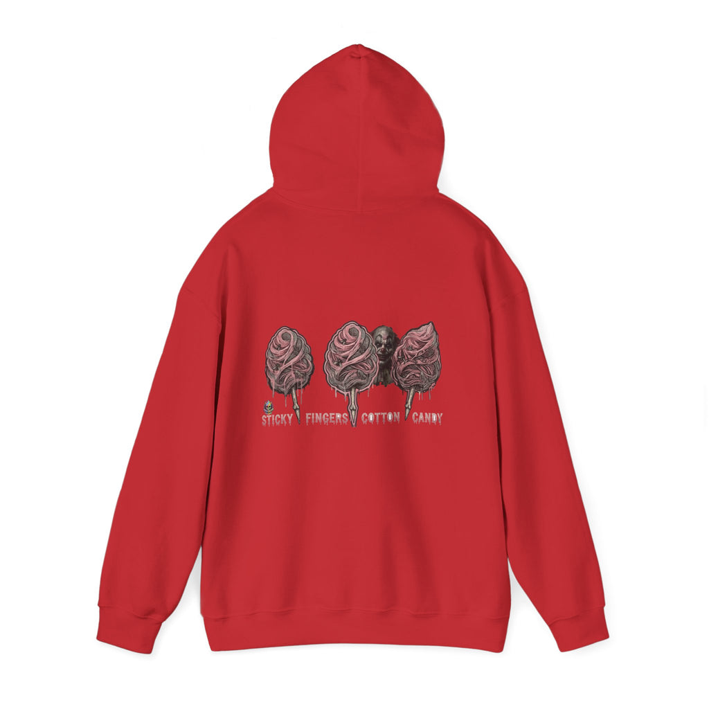 Cotton Candy Skullcream Hoodie — Sticky Fingers Band Graphic Pullover