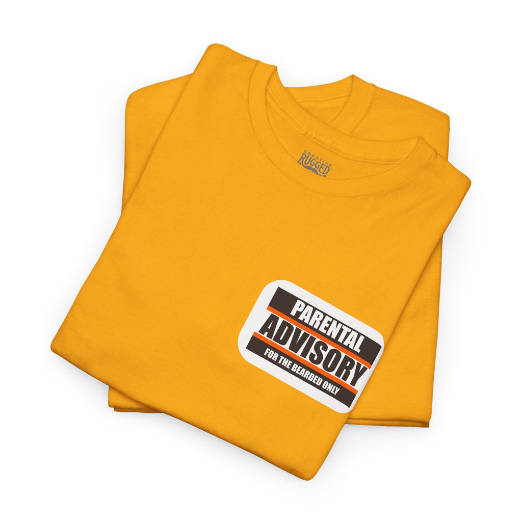 Nice Guitar-Yes Sir T-Shirt | Parental Advisory for the Bearded