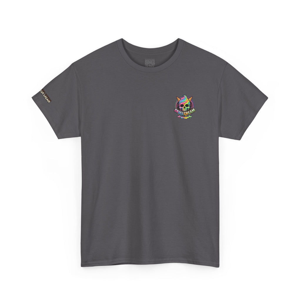 Skullcream-Goreo Crush Cream T-Shirt | Colorful Drip Graphic Tee