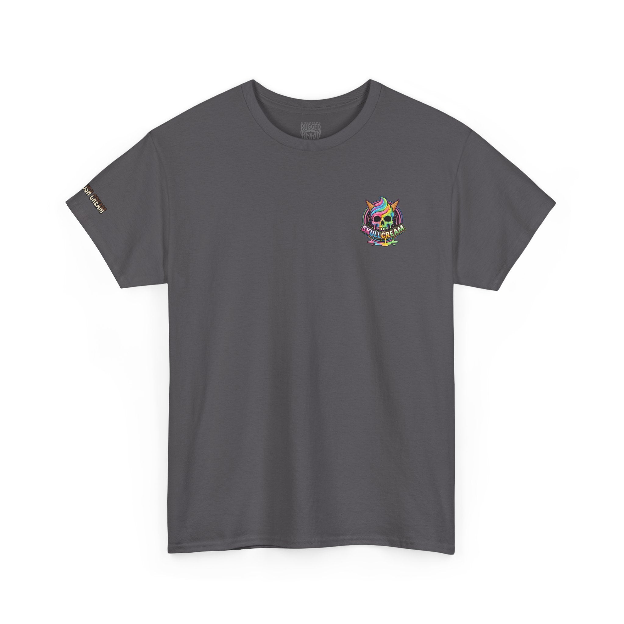 Skullcream-Goreo Crush Cream T-Shirt | Colorful Drip Graphic Tee