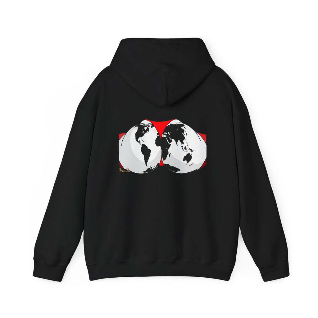 The World | Yes Sir Hoodie | Cherish It Graphic Hoodie
