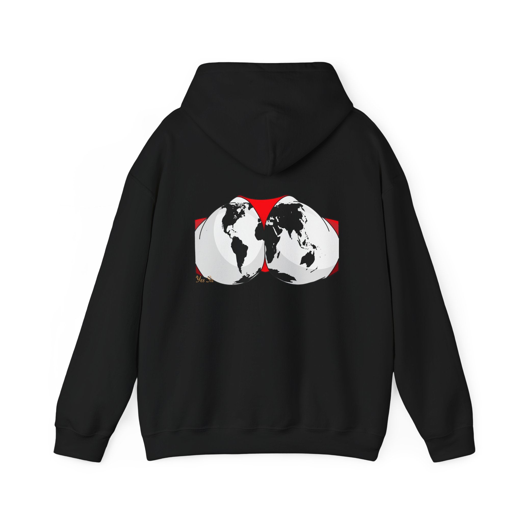 The World | Yes Sir Hoodie | Cherish It Graphic Hoodie