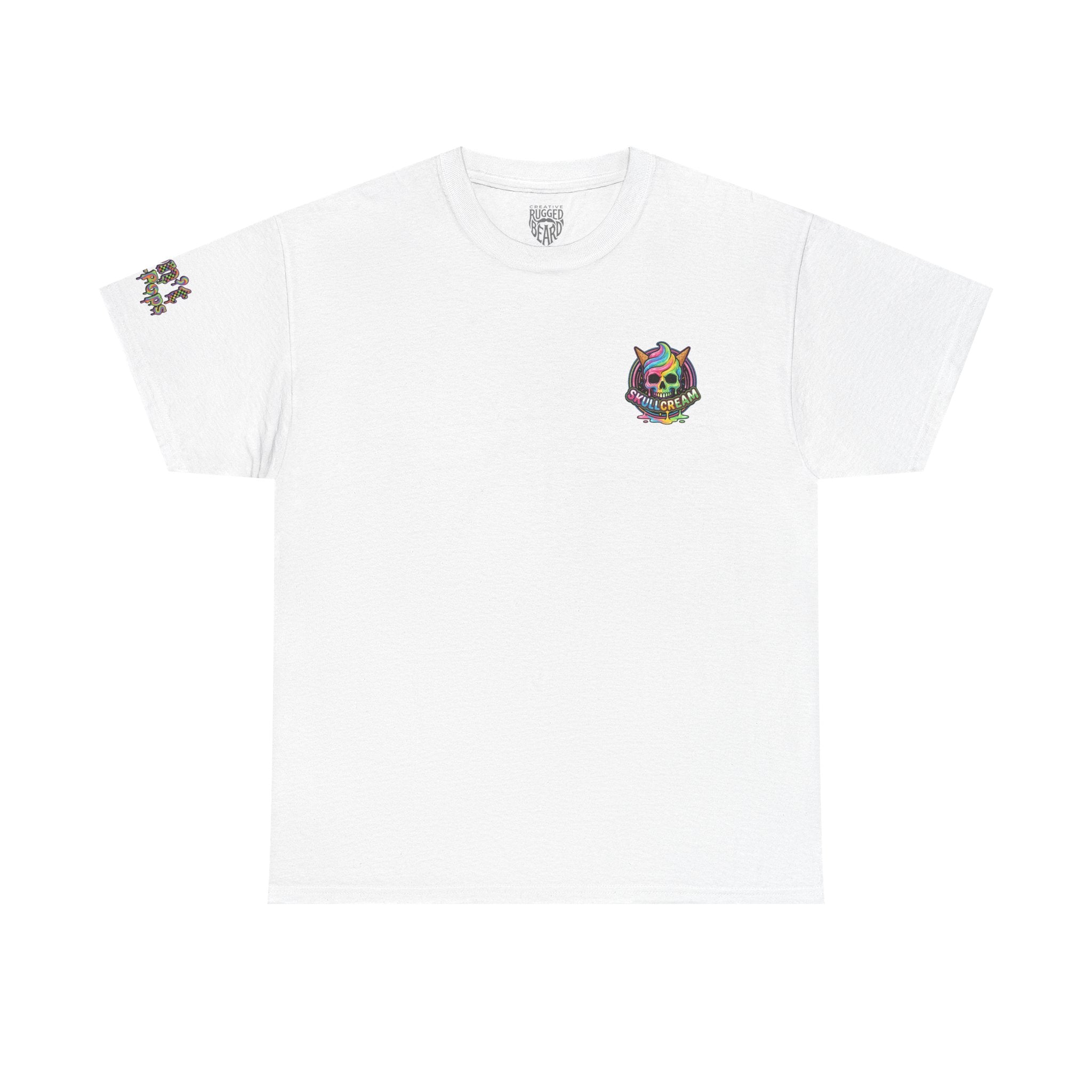 Skullcream-Don’t Push-Pops T-Shirt | Colorful Drip Graphic Tee