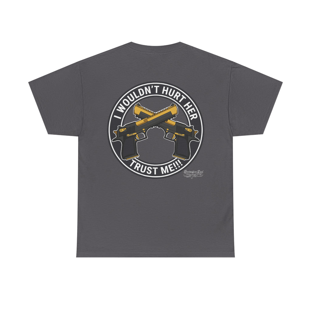 Protective Dad Pistols T-Shirt | Here’s Your Warning