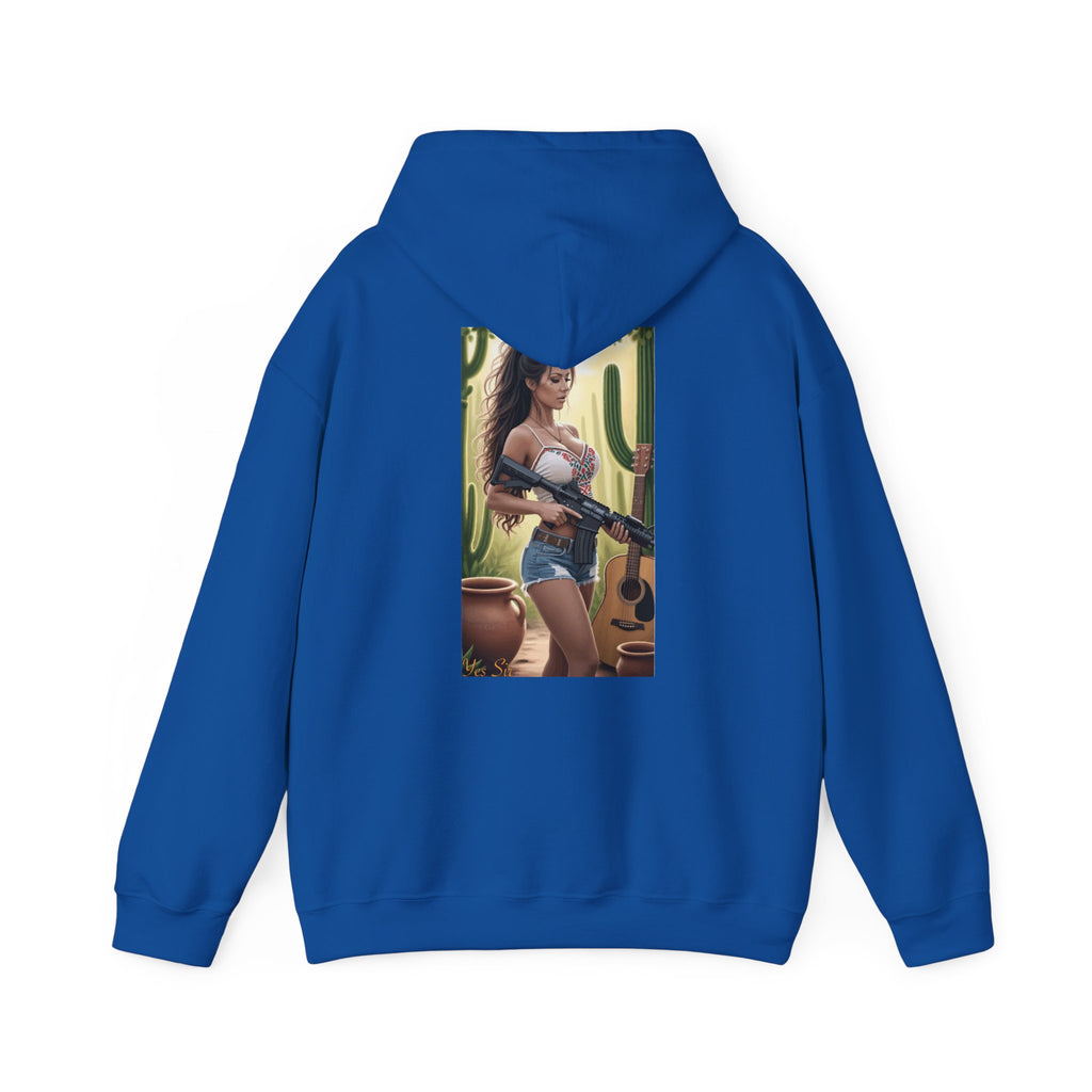 Nice Guitar- Yes Sir Hoodie | Parental Advisory  for the Bearded