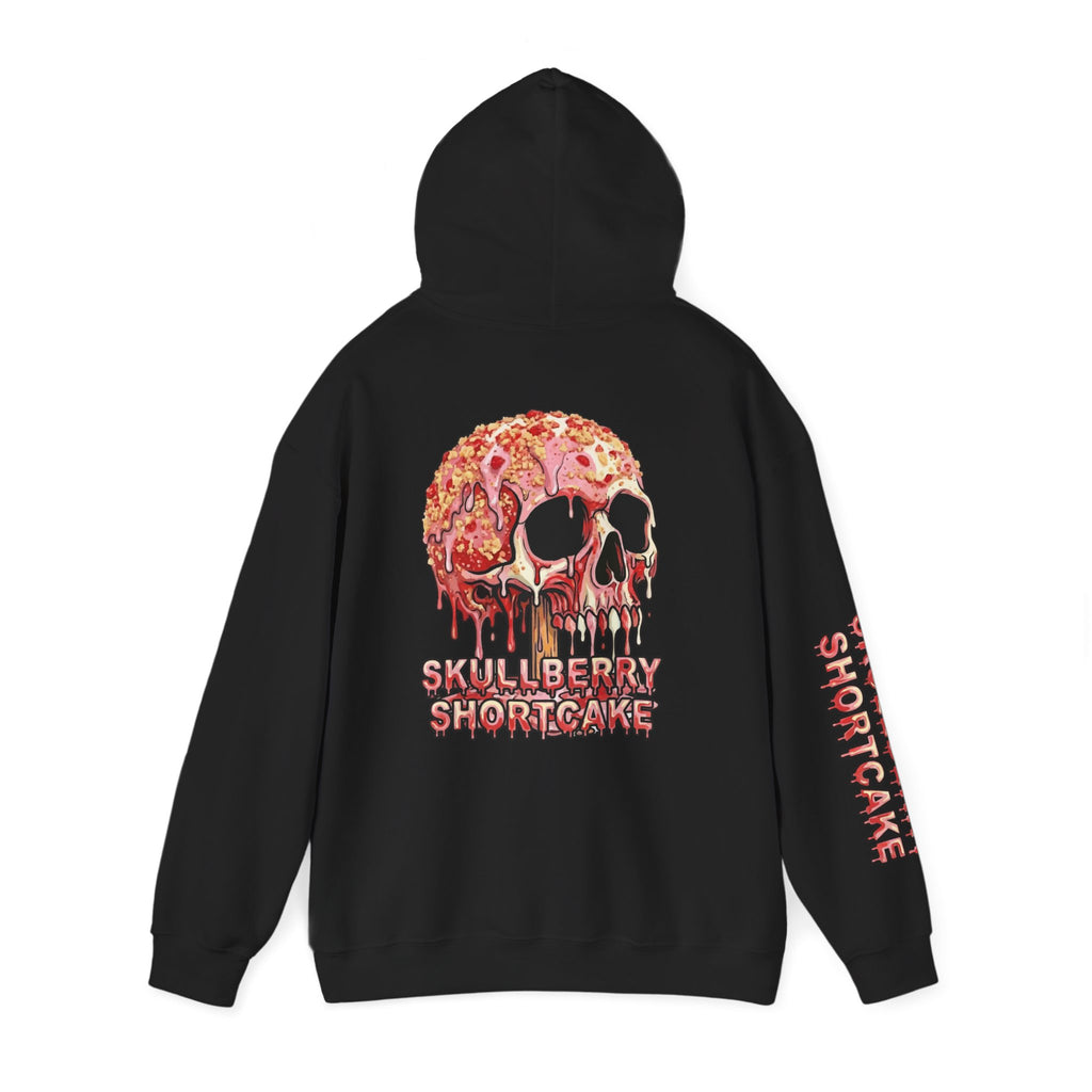 Skullcream-Skullberry Shortcake Hoodie | Dripping Skull Graphic