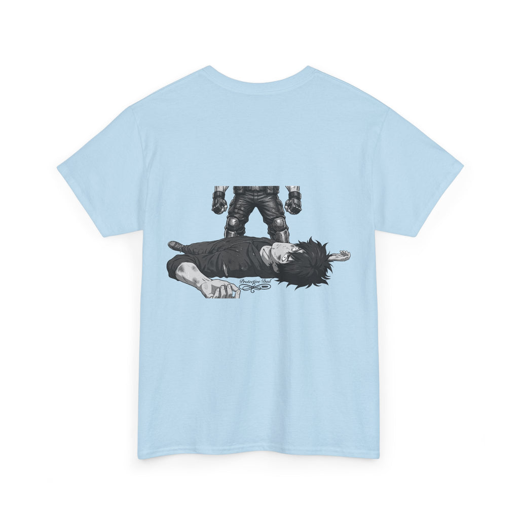 Protective Dad Greetings T-Shirt | Here’s Your Warning