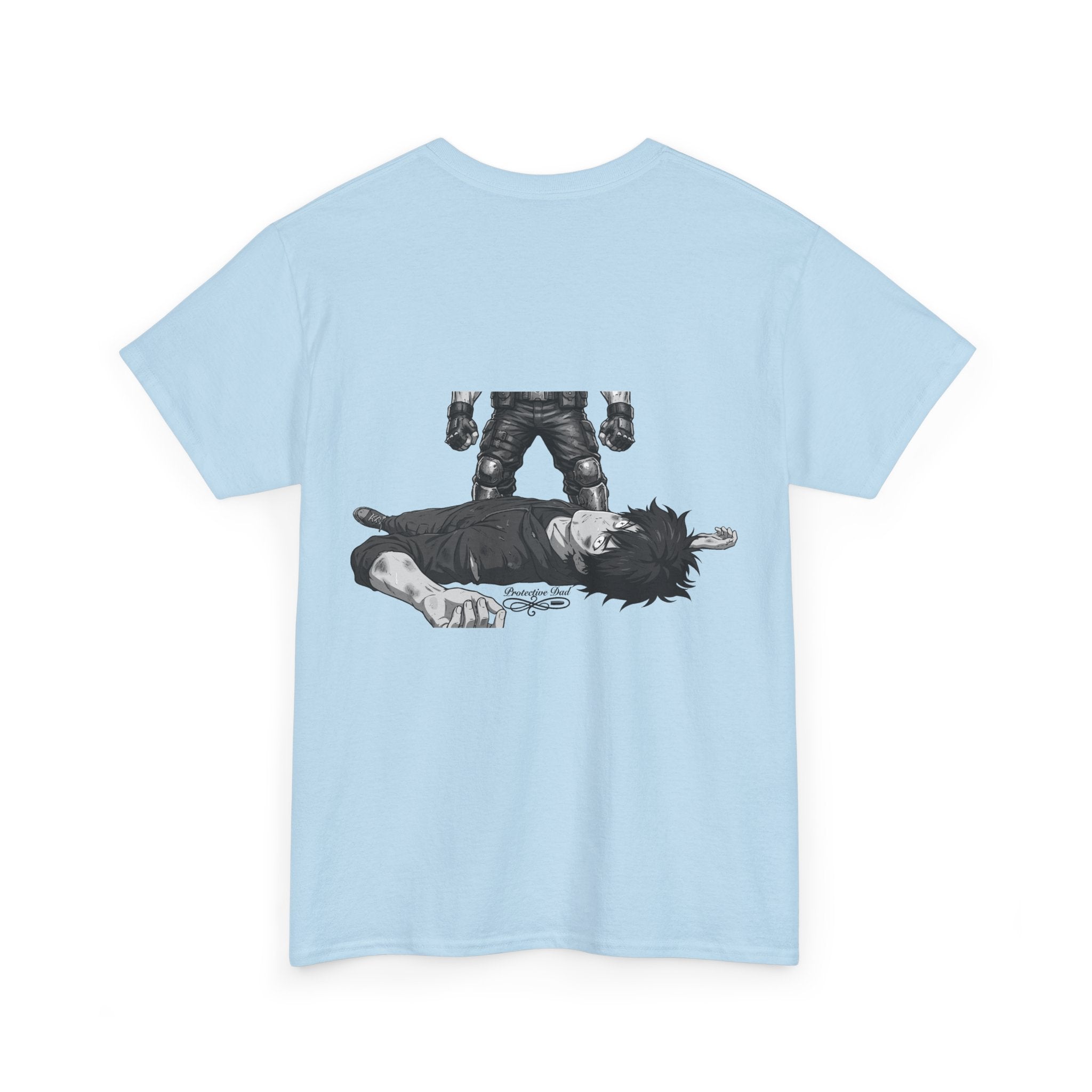 Protective Dad Greetings T-Shirt | Here’s Your Warning