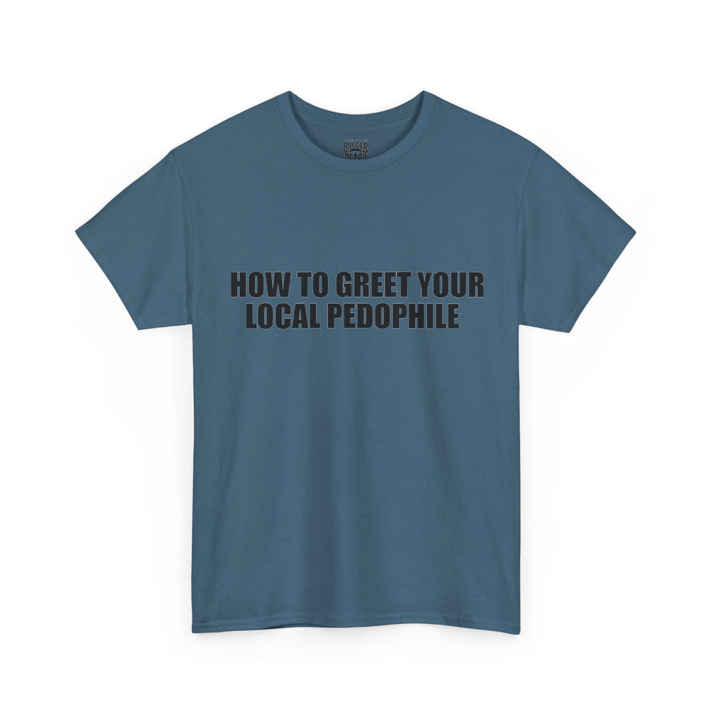 Protective Dad Greetings T-Shirt | Here’s Your Warning