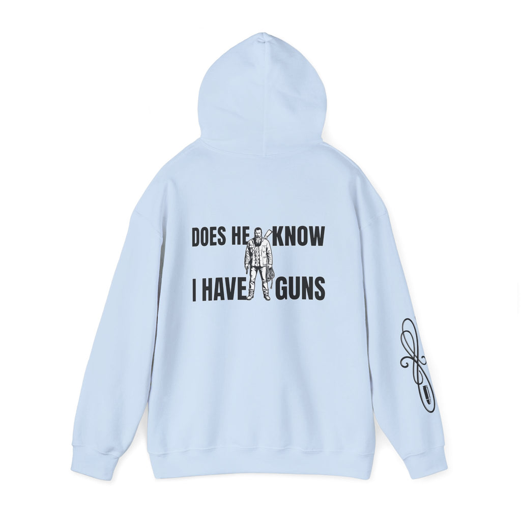 Protective Dad Does He Know Hoodie | Here’s Your Warning