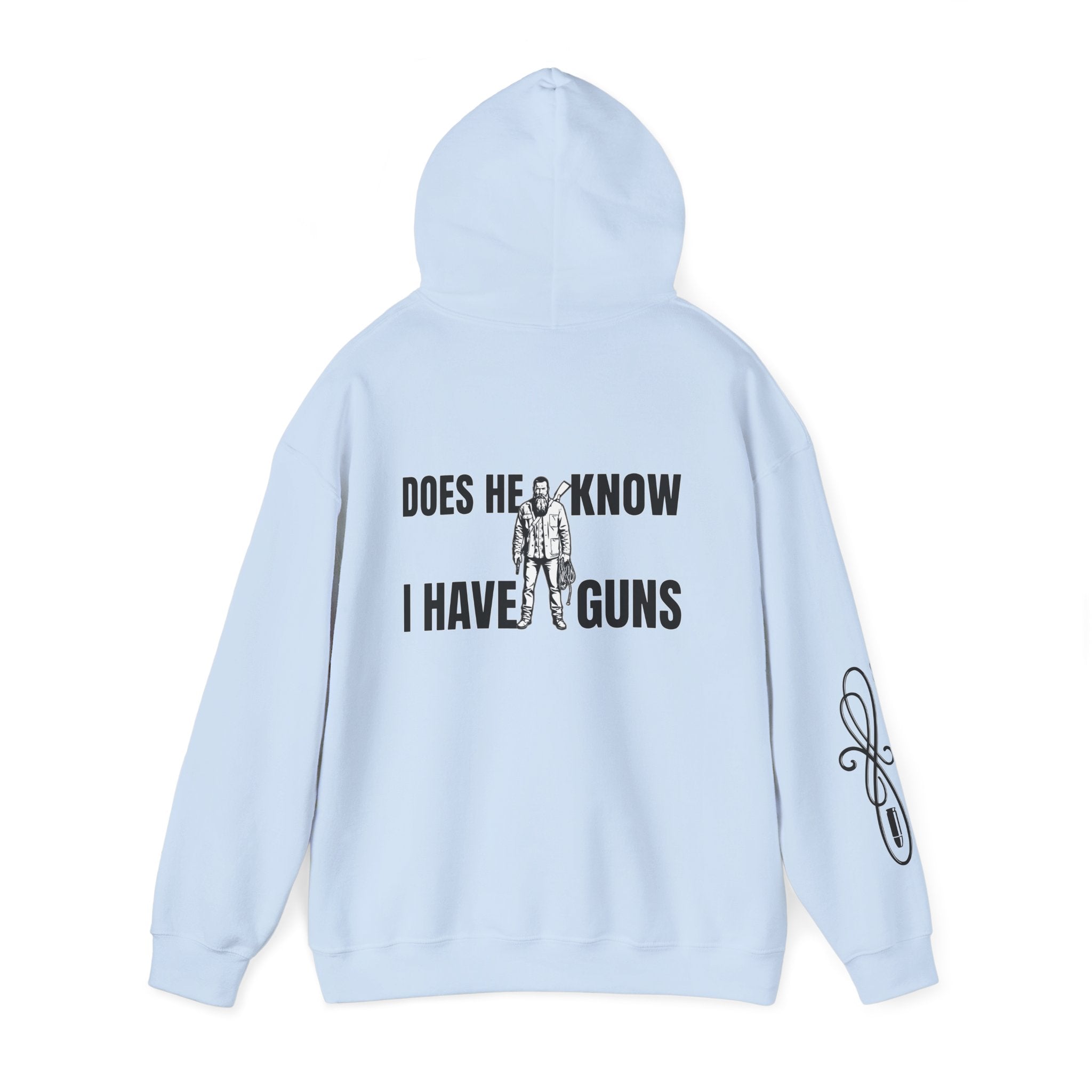 Protective Dad Does He Know Hoodie | Here’s Your Warning