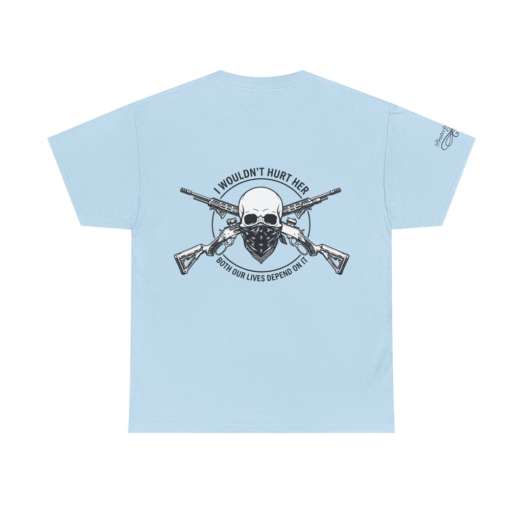 Protective Dad-Lever Action T-Shirt | Here’s Your Warning
