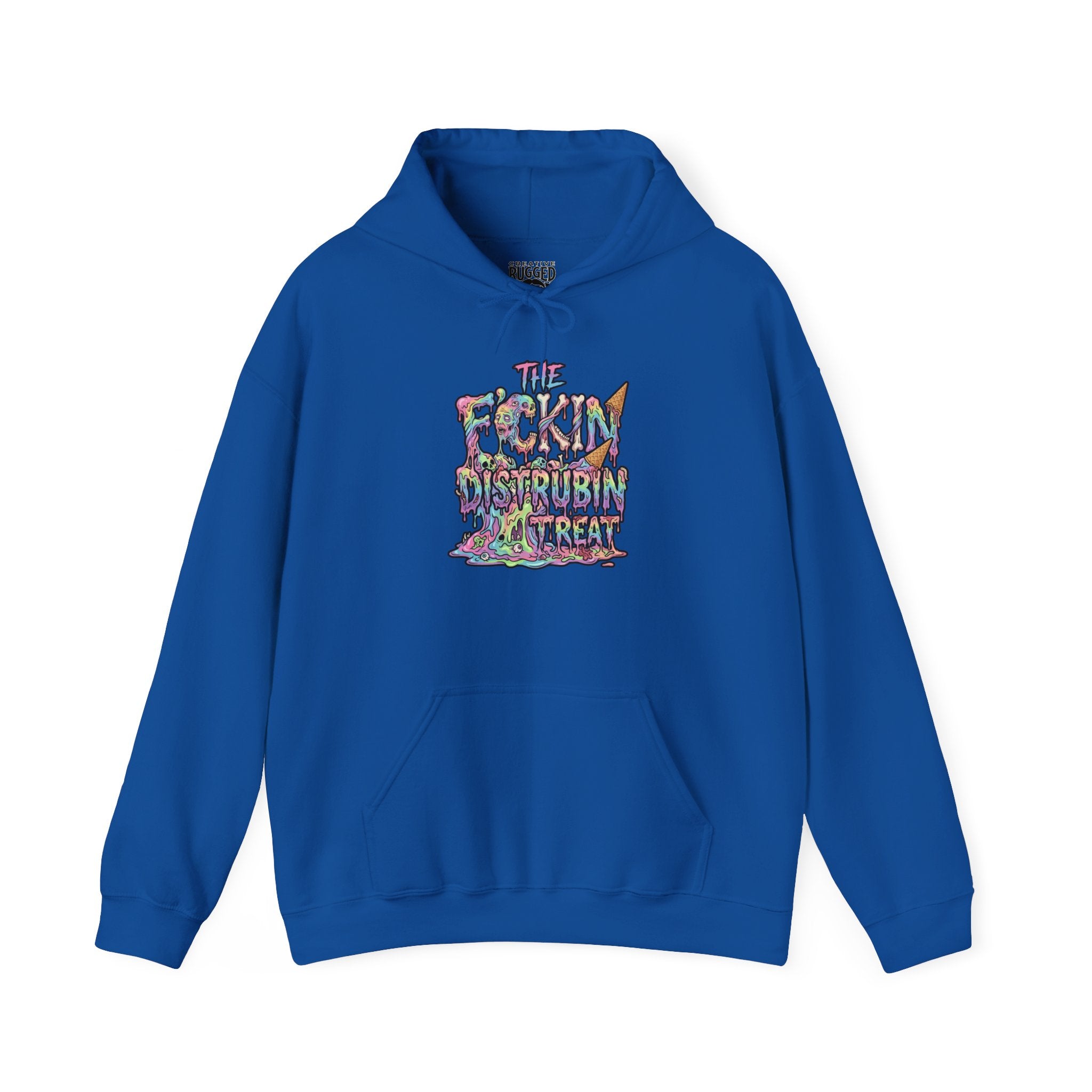 Skullcream Creepy Candy Apple Hoodie — 'Parasitic Carnival' Graphic Pullover