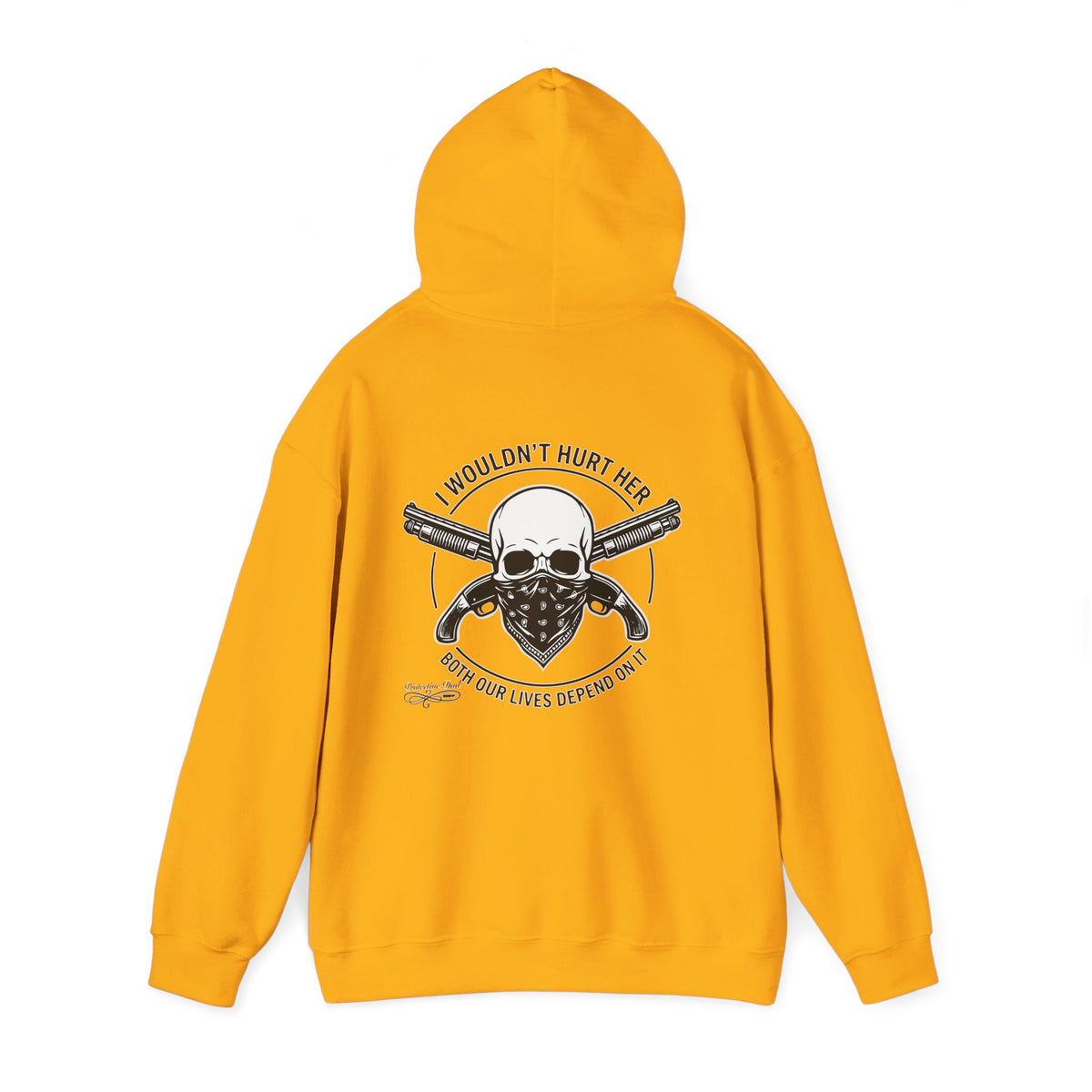 Protective Dad Sawed Off Shotguns - Hoodie | Here’s Your Warning