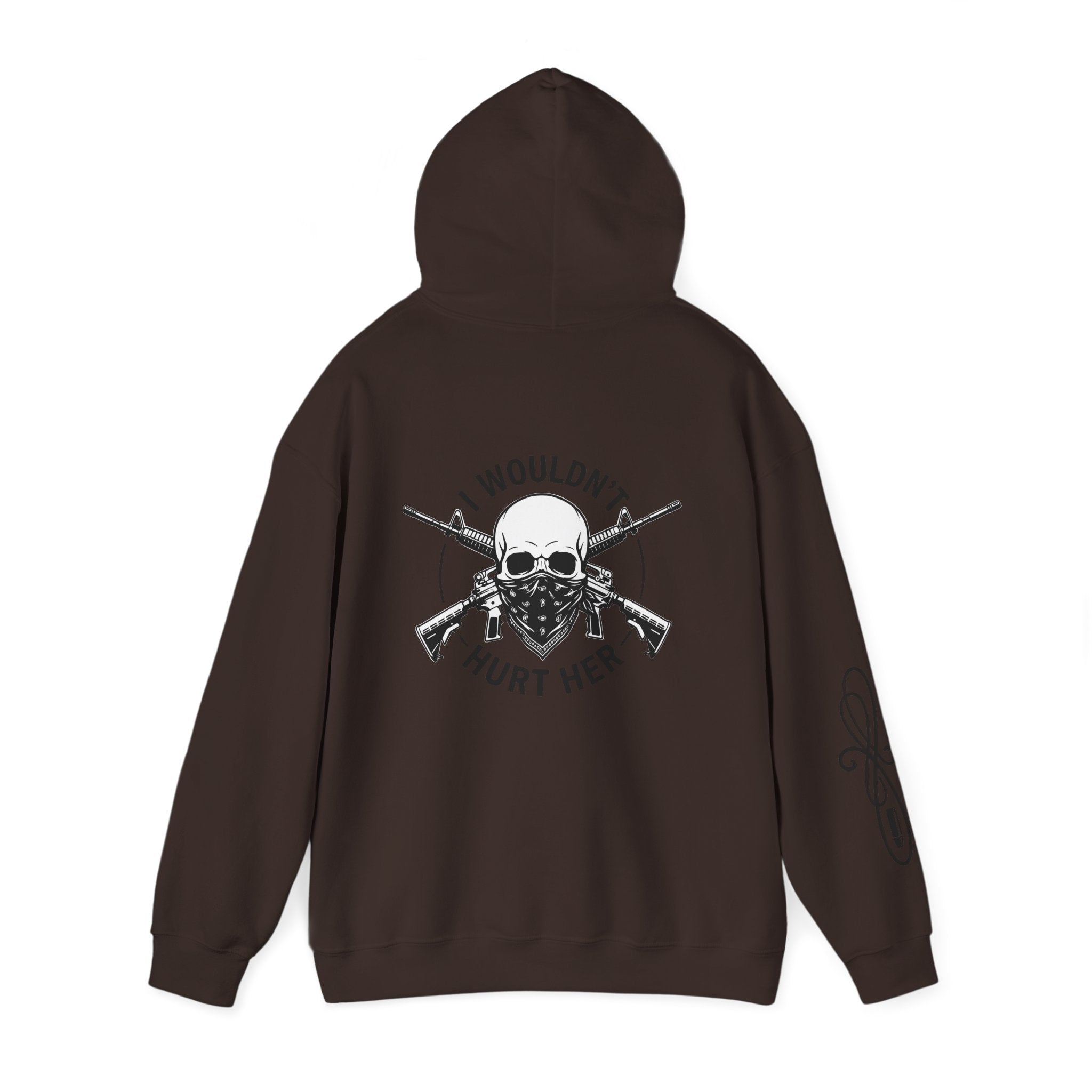 Protective Dad-Assault Rifles Hoodie | Here’s Your Warning