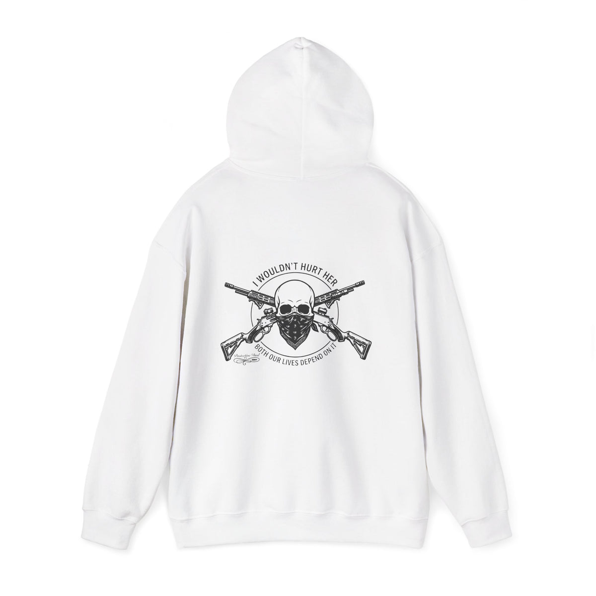 Protective Dad Lever Action - Hoodie | Here’s Your Warning
