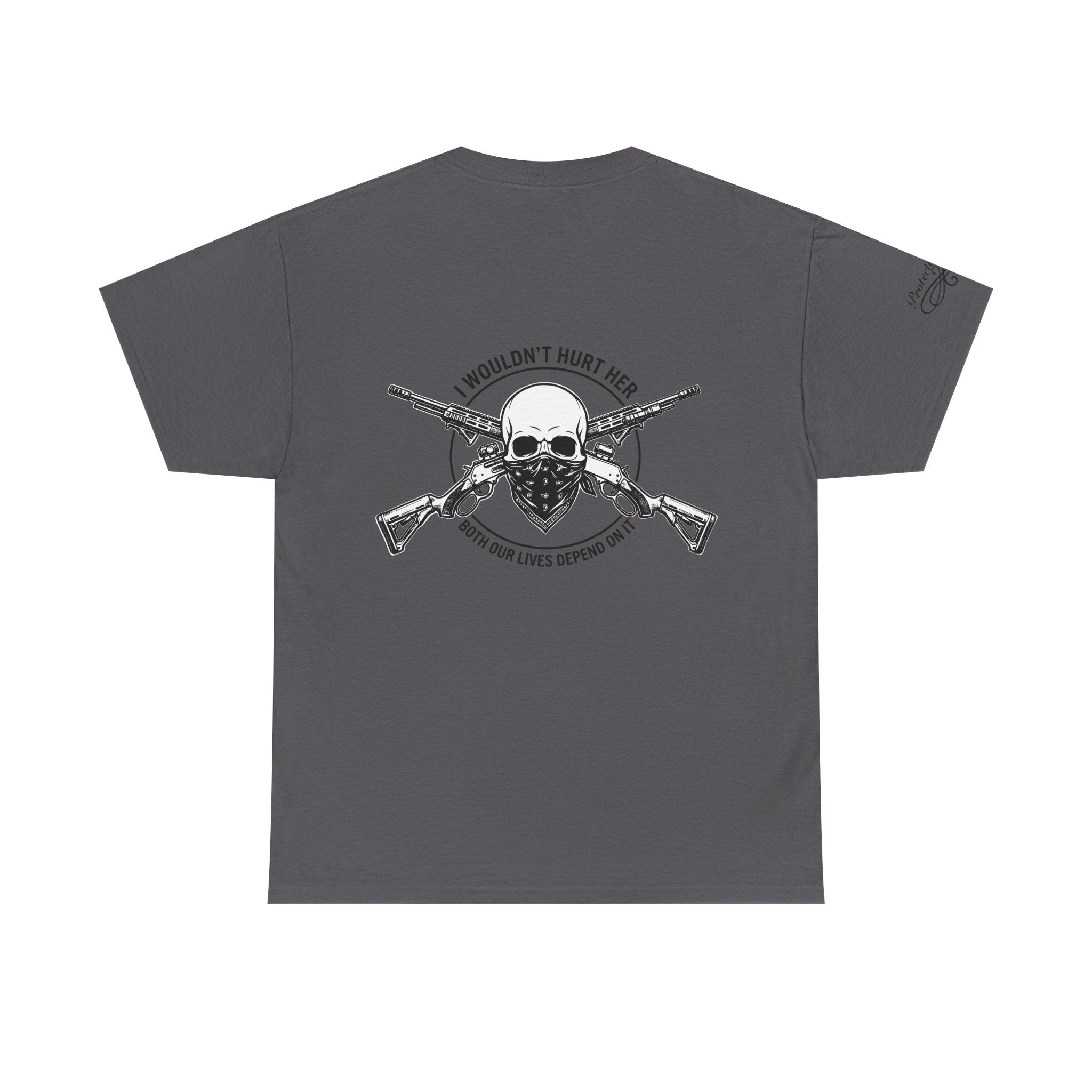 Protective Dad Lever Actions T-Shirt | Here’s Your Warning