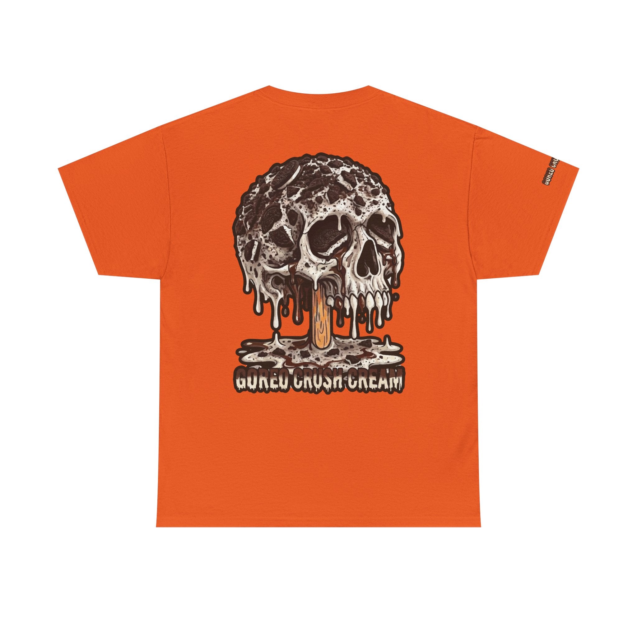 Skullcream-Goreo Crush Cream T-Shirt | Colorful Drip Graphic Tee
