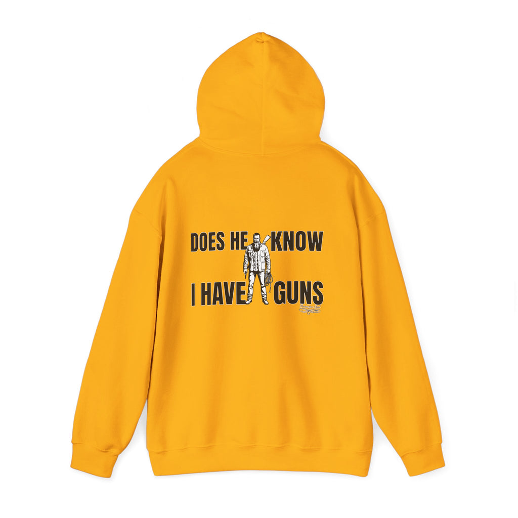 Protective Dad Does He Know Hoodie | Here’s Your Warning