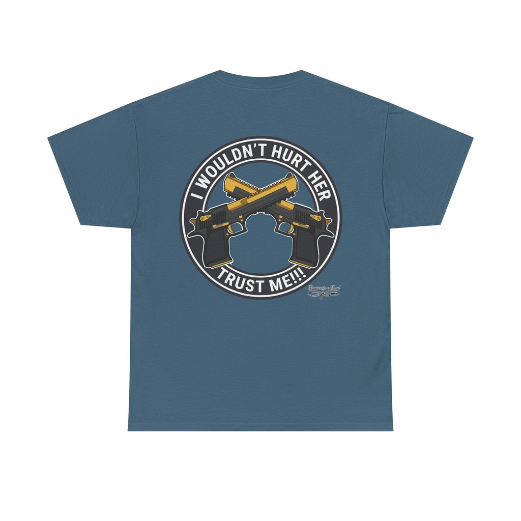 Protective Dad Pistols T-Shirt | Here’s Your Warning