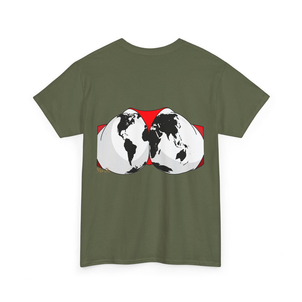 The World | Yes Sir T Shirt | Cherish It Graphic T Shirt