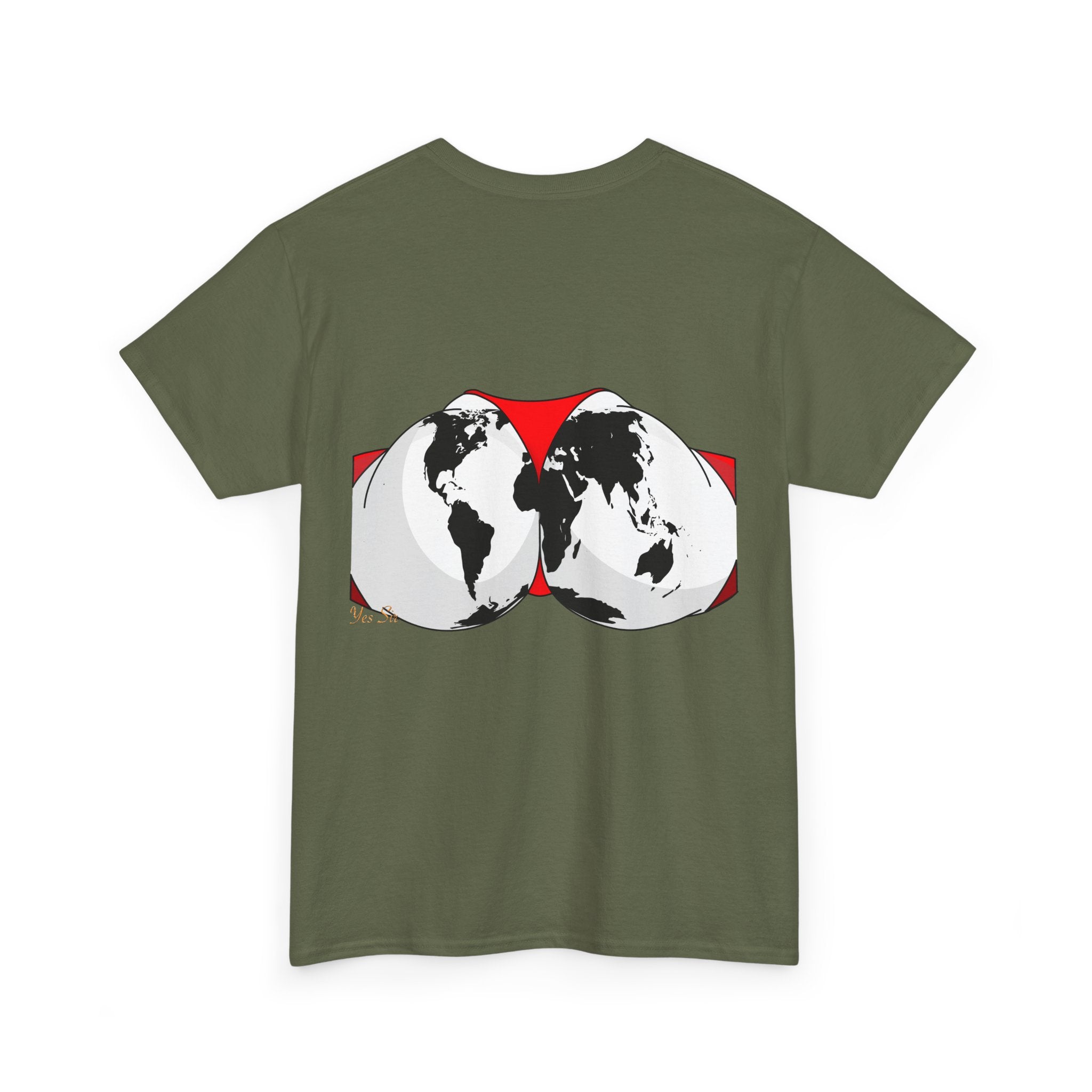 The World | Yes Sir T Shirt | Cherish It Graphic T Shirt