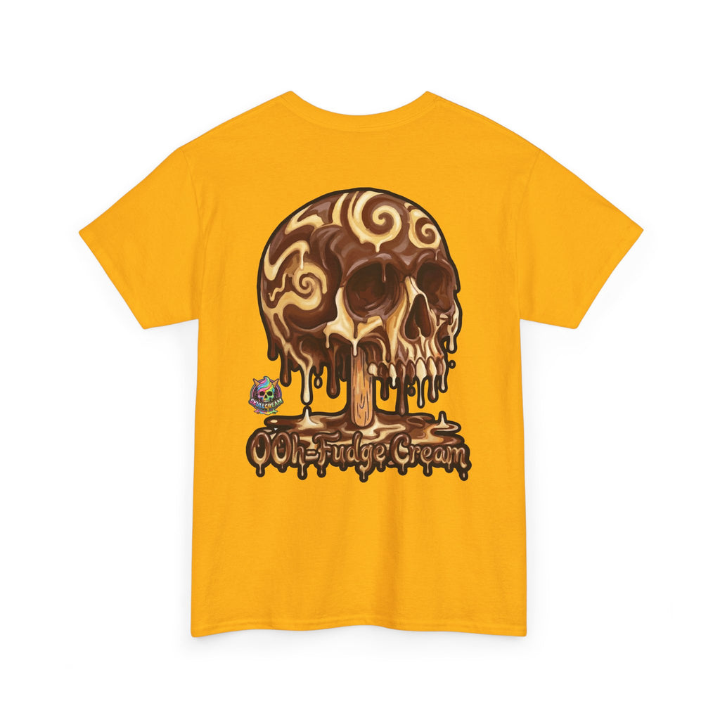 Skullcream-Ooh-Fudge Cream T-Shirt | Colorful Drip Graphic Tee