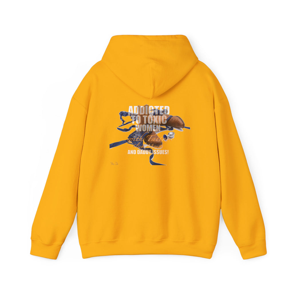 Addicted | Yes Sir Hoodie | Recovering Addict Graphic Hoodie