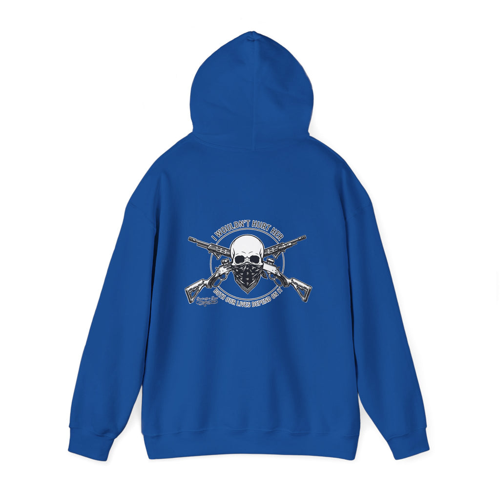 Protective Dad Lever Action - Hoodie | Here’s Your Warning