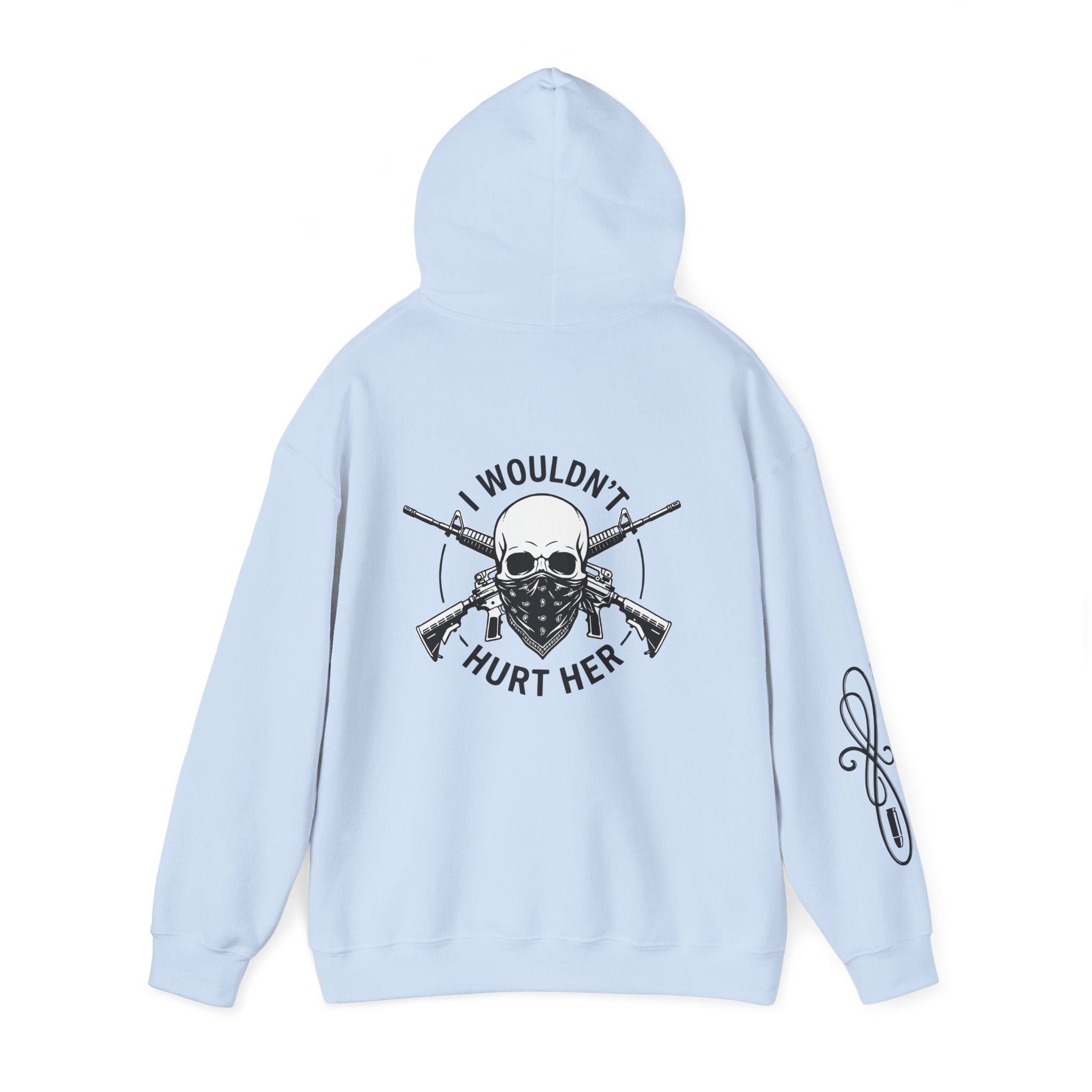 Protective Dad-Assault Rifles Hoodie | Here’s Your Warning