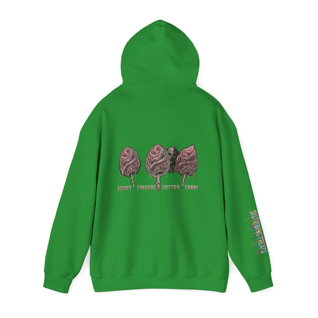 Cotton Candy Skullcream Hoodie — Sticky Fingers Band Graphic Pullover