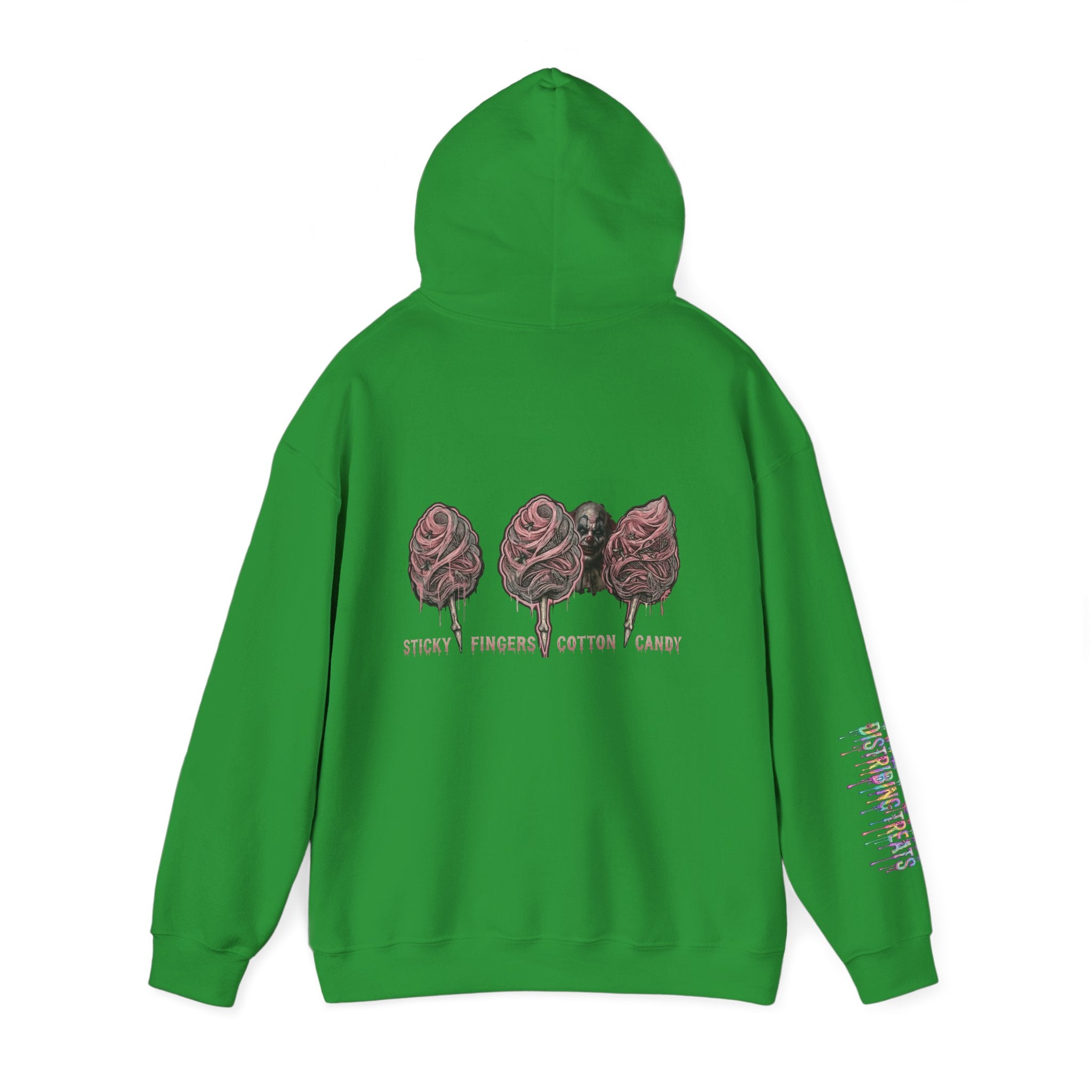 Cotton Candy Skullcream Hoodie — Sticky Fingers Band Graphic Pullover