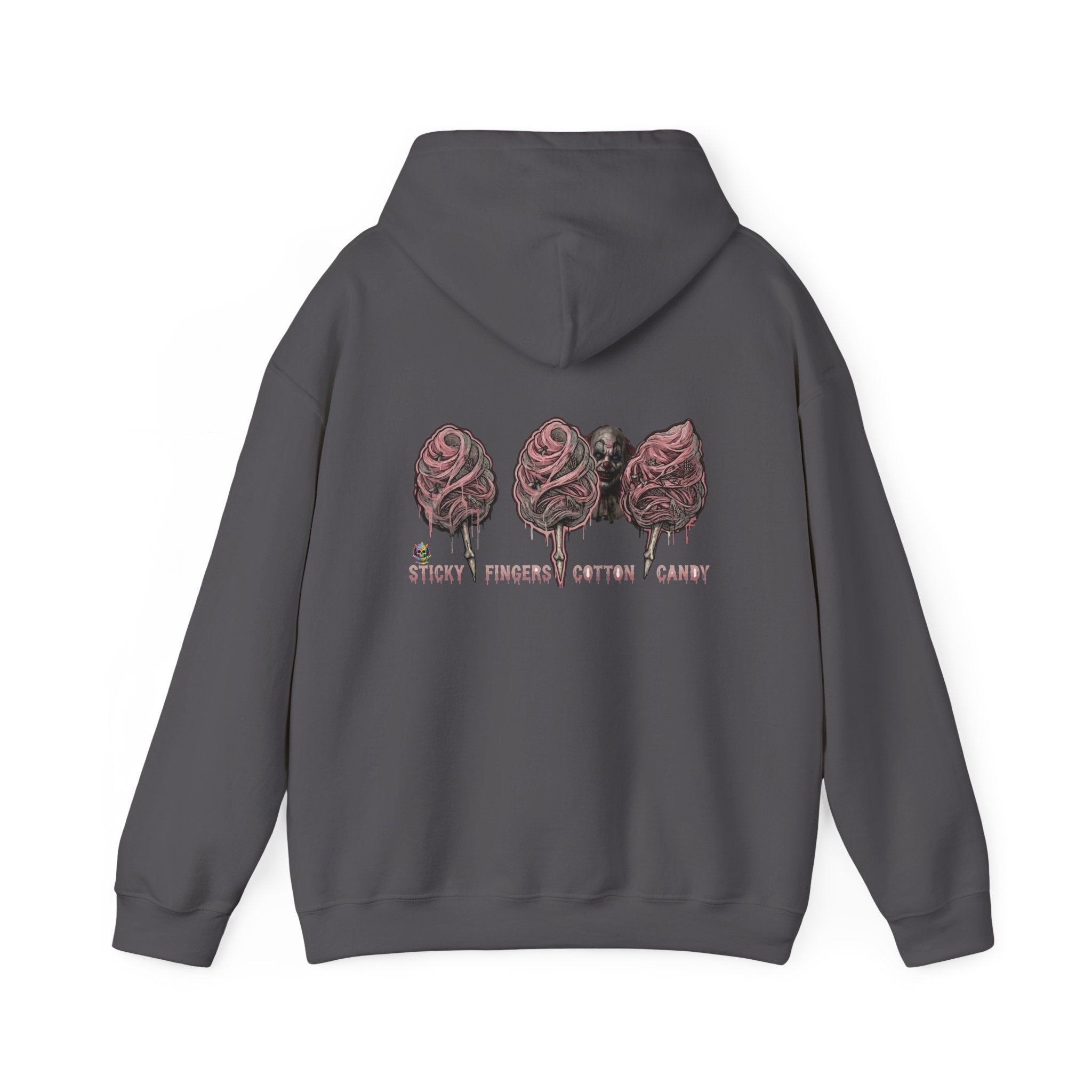 Cotton Candy Skullcream Hoodie — Sticky Fingers Band Graphic Pullover