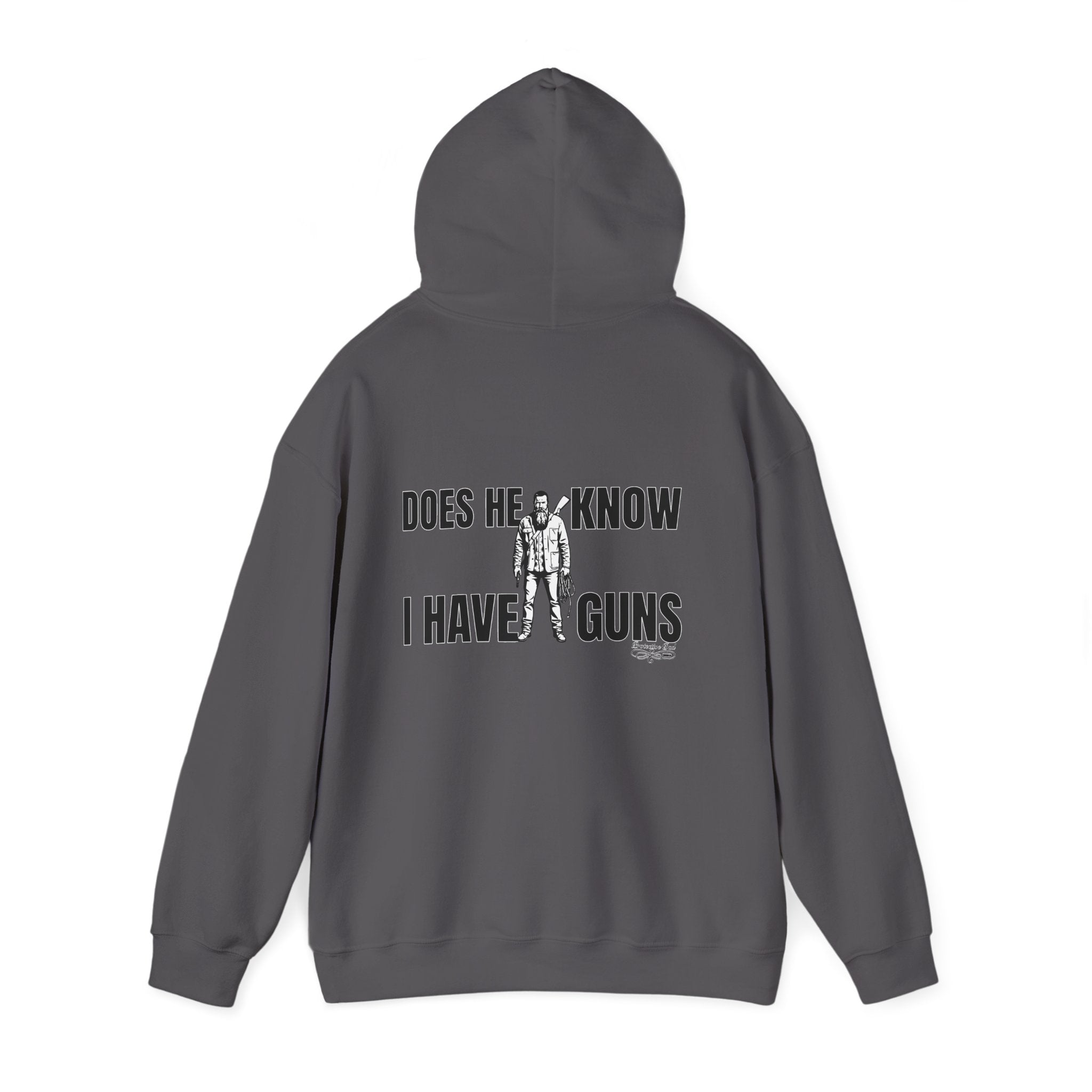 Protective Dad Does He Know Hoodie | Here’s Your Warning
