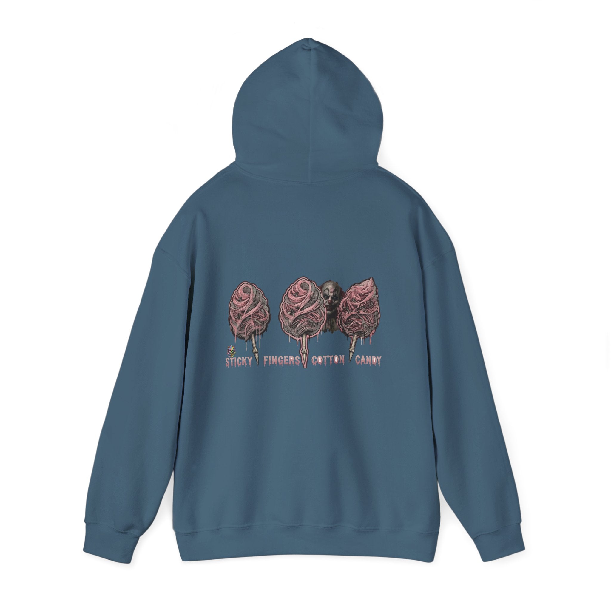 Cotton Candy Skullcream Hoodie — Sticky Fingers Band Graphic Pullover
