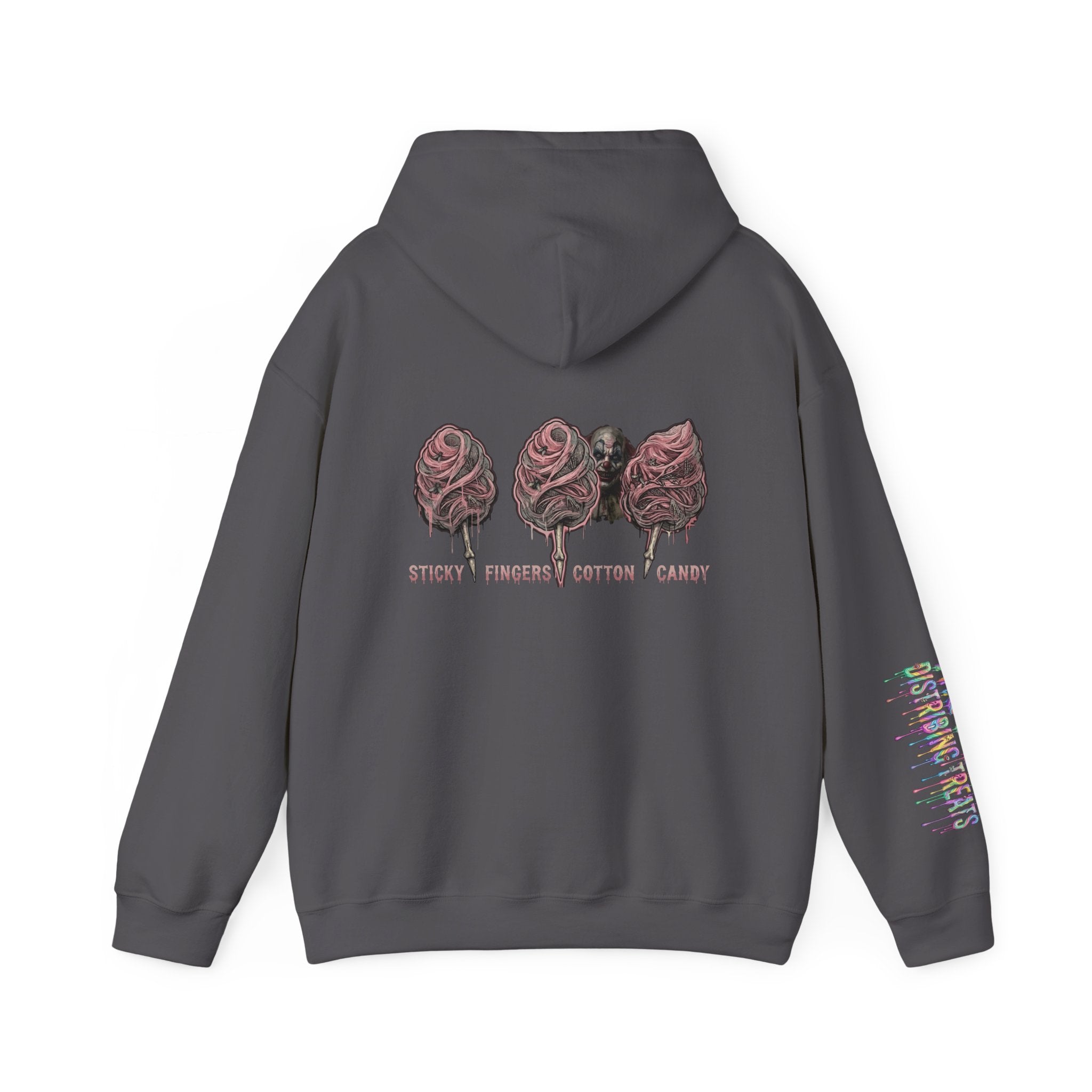 Cotton Candy Skullcream Hoodie — Sticky Fingers Band Graphic Pullover