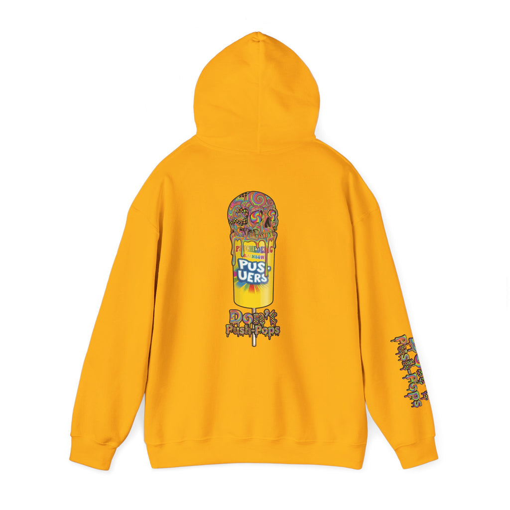 Skullcream-Don’t Push-Pops Hoodie | Dripping Skull Graphic