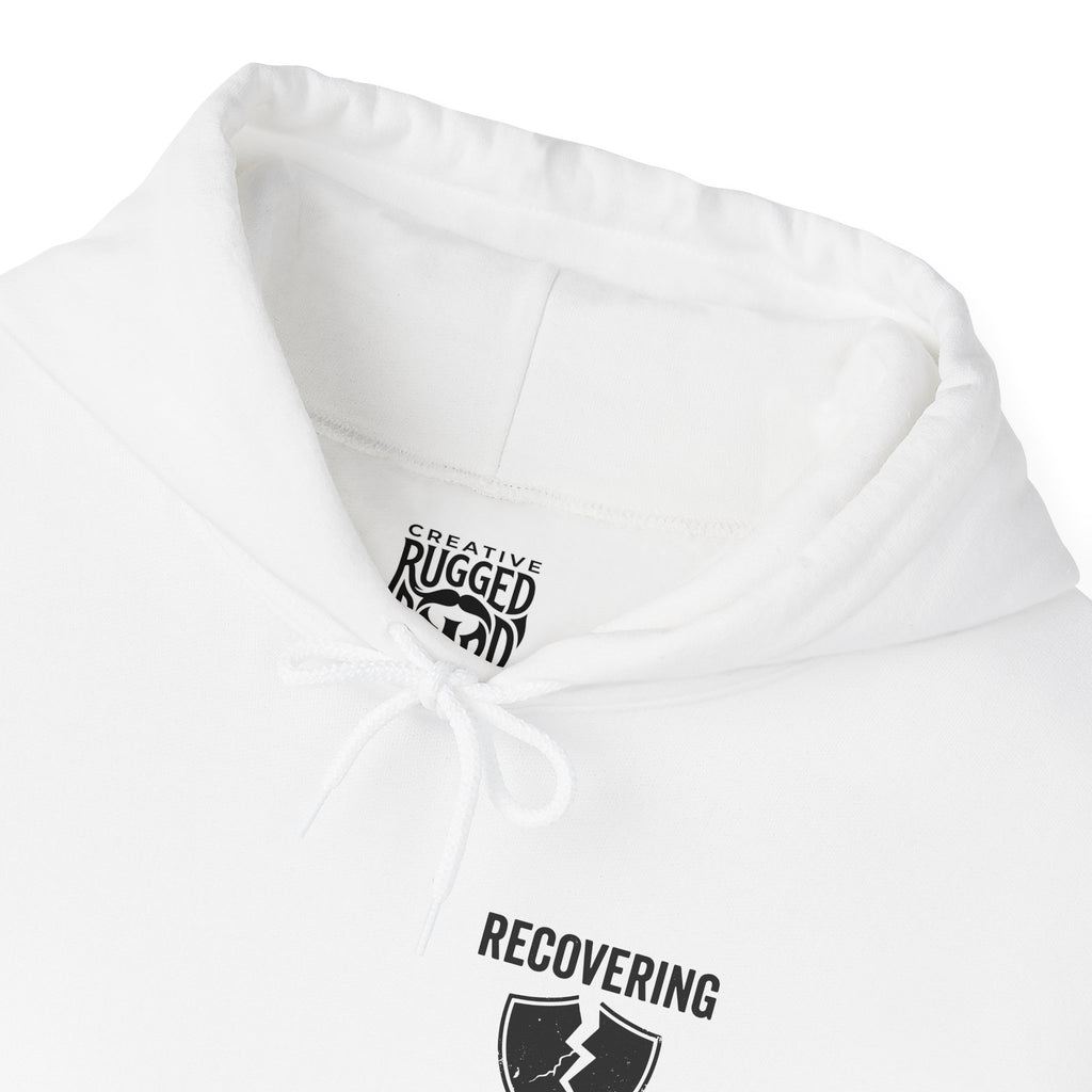 Addicted | Yes Sir Hoodie | Recovering Addict Graphic Hoodie