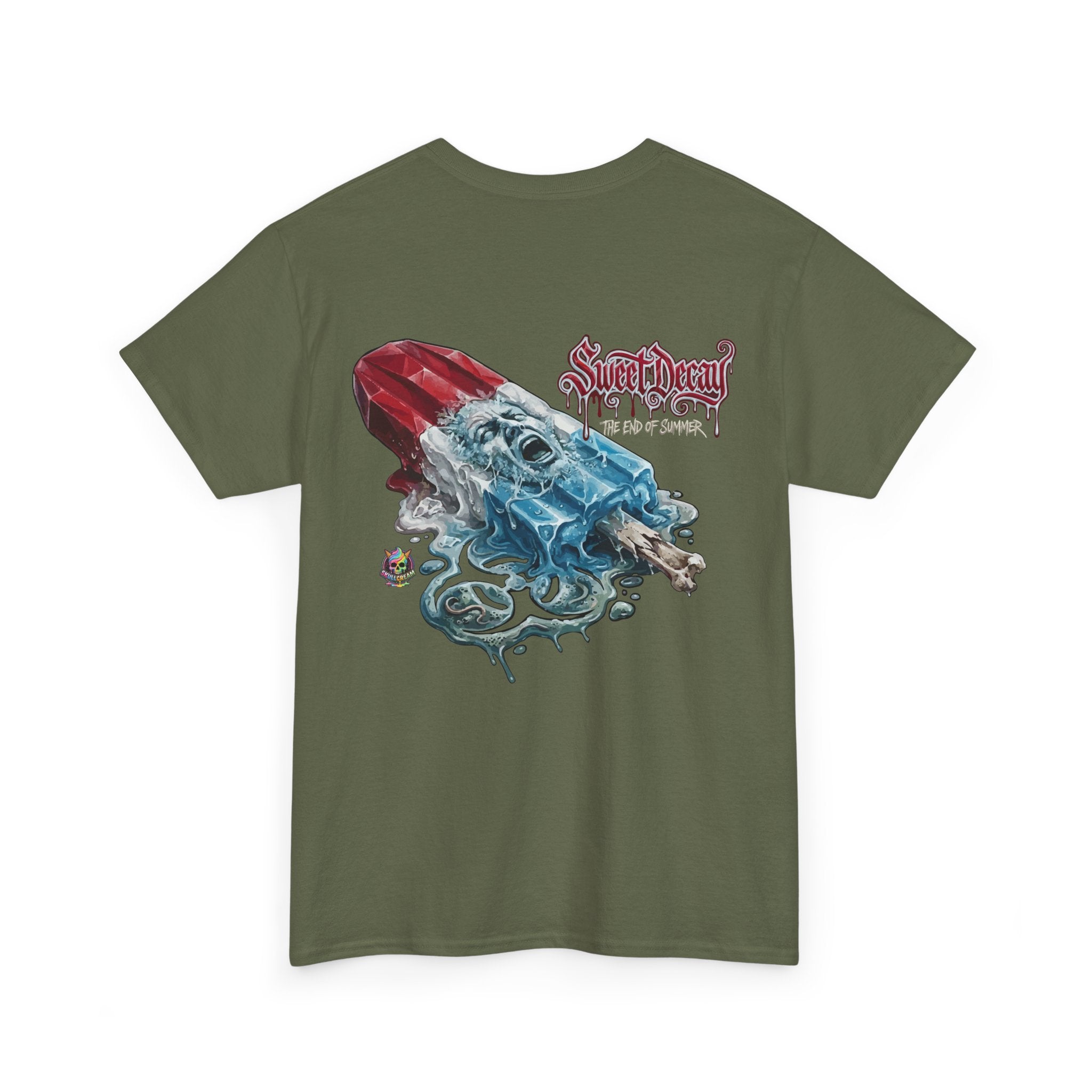 Skullcream- Sweet Decay T Shirt | Bomb Pop Warning Graphic