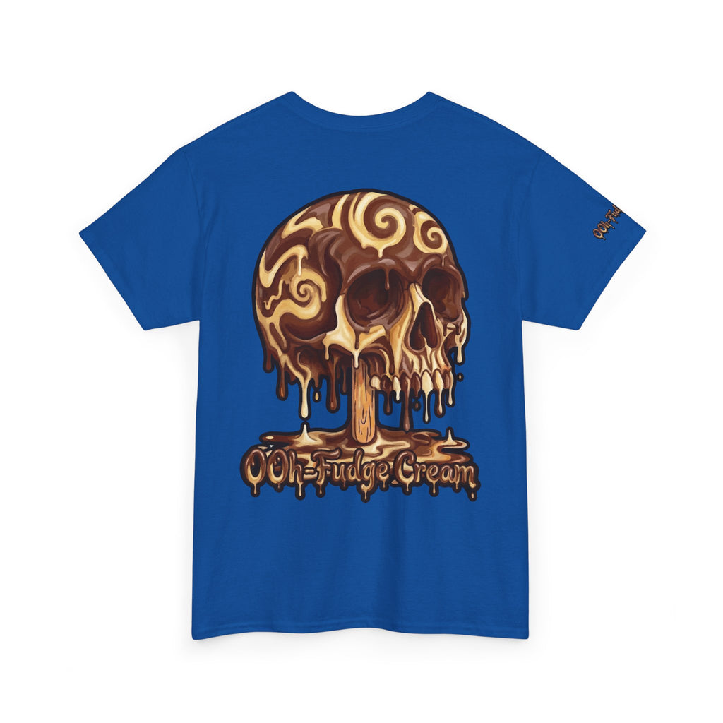 Skullcream-Ooh-Fudge Cream T-Shirt | Colorful Drip Graphic Tee