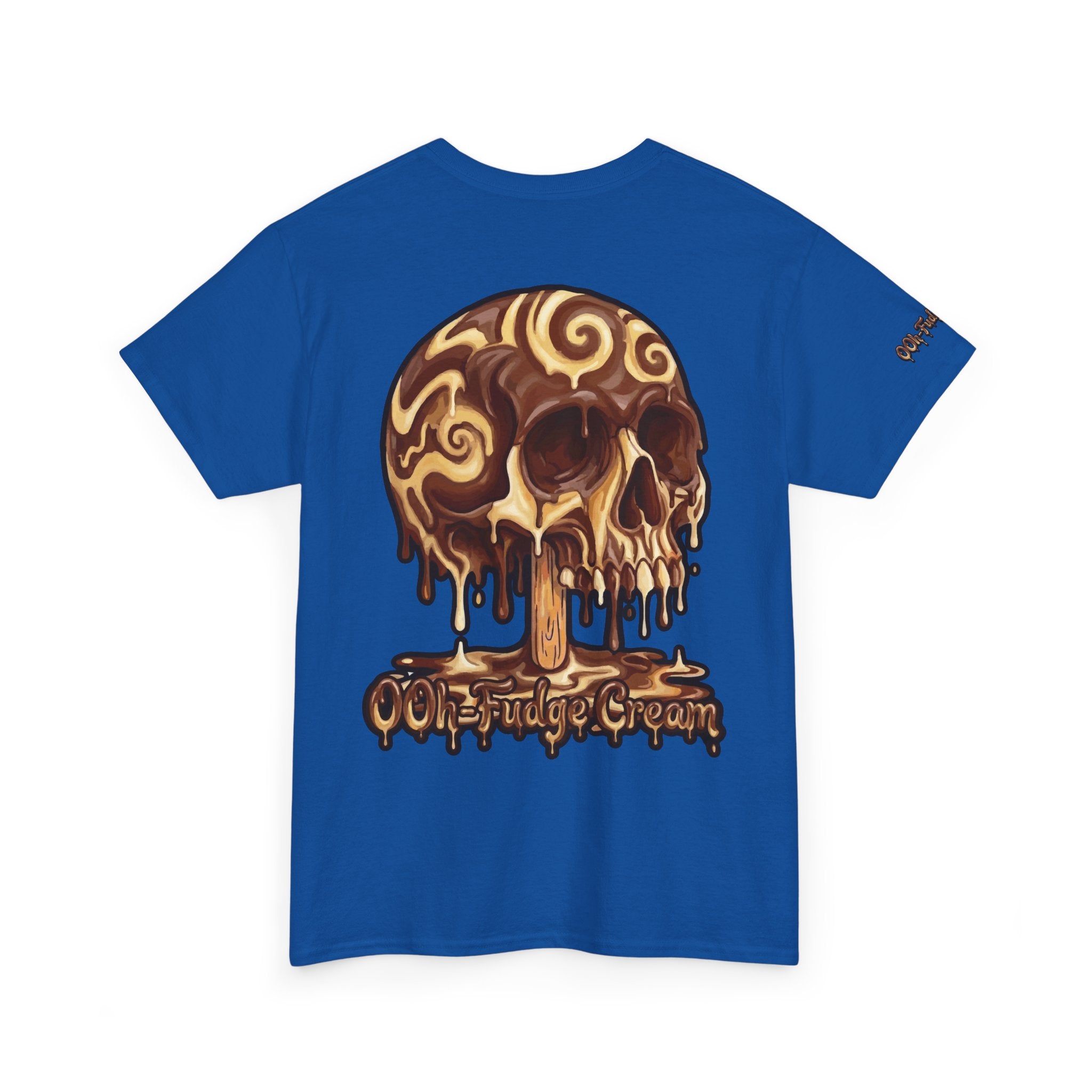Skullcream-Ooh-Fudge Cream T-Shirt | Colorful Drip Graphic Tee
