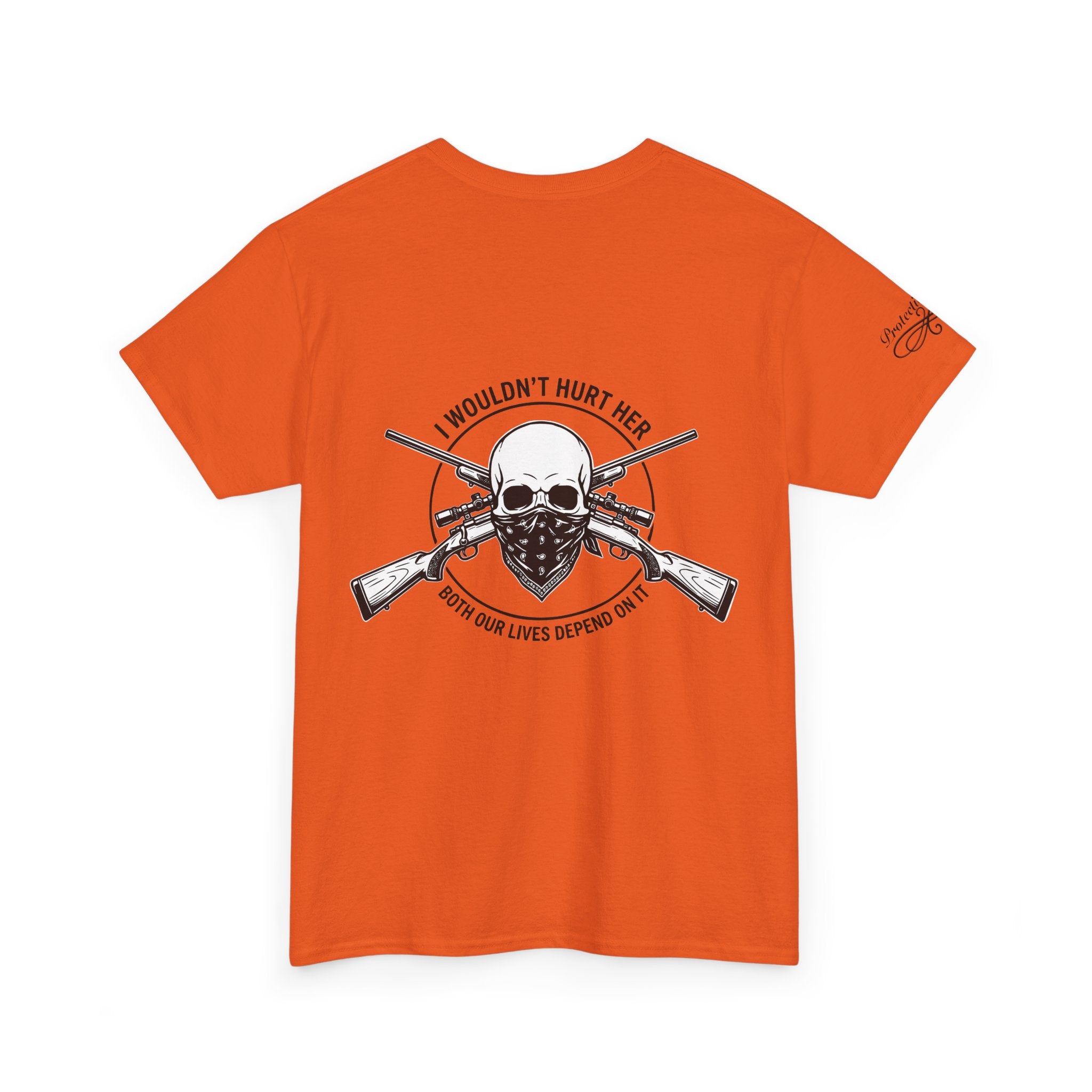 Protective Dad Rifles T-Shirt | Here’s Your Warning