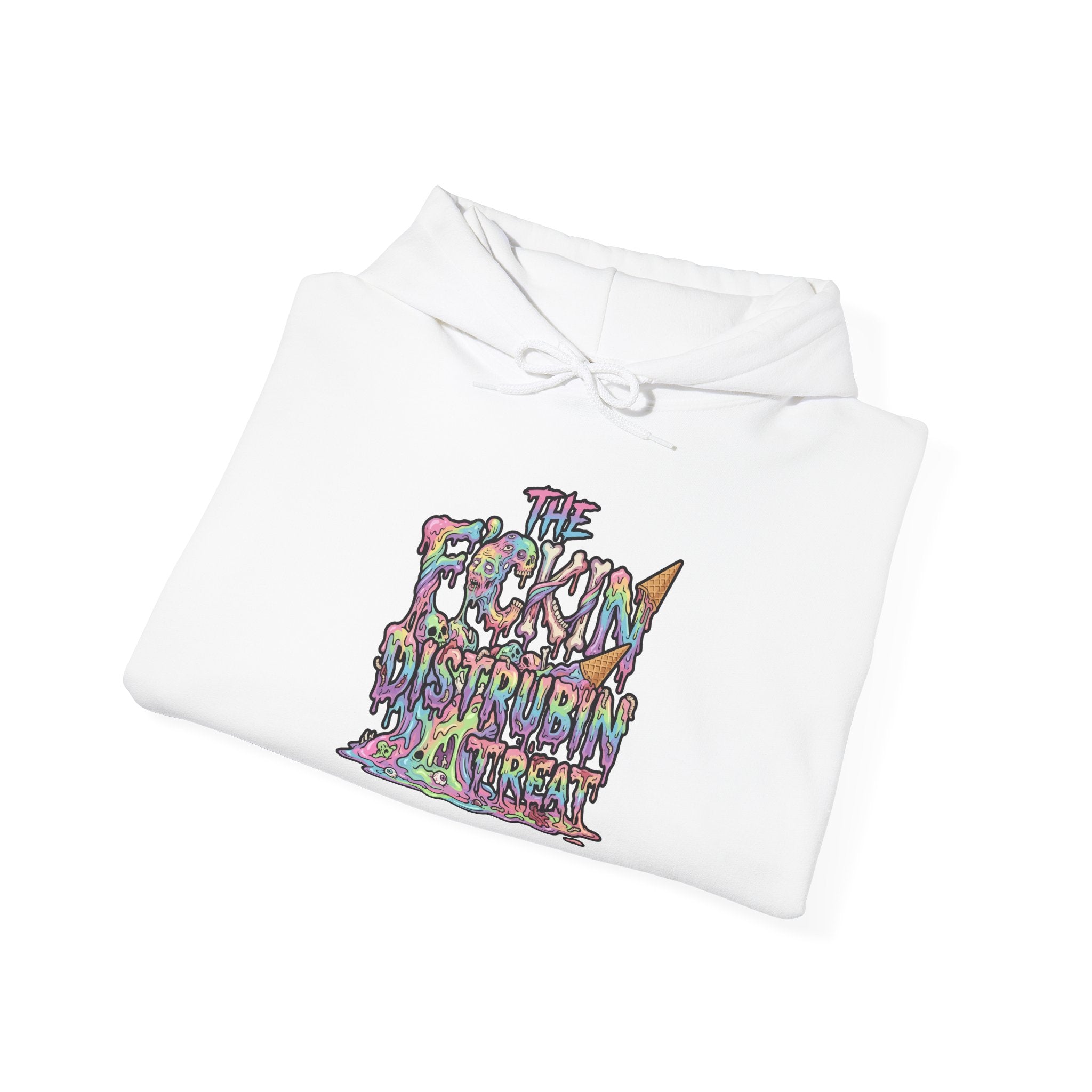 Skullcream-Skullberry Shortcake Hoodie | Dripping Skull Graphic