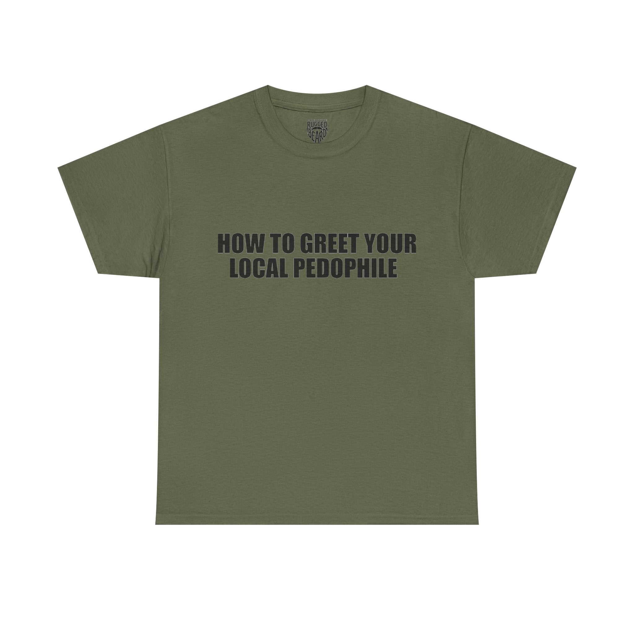 Protective Dad Greetings T-Shirt | Here’s Your Warning