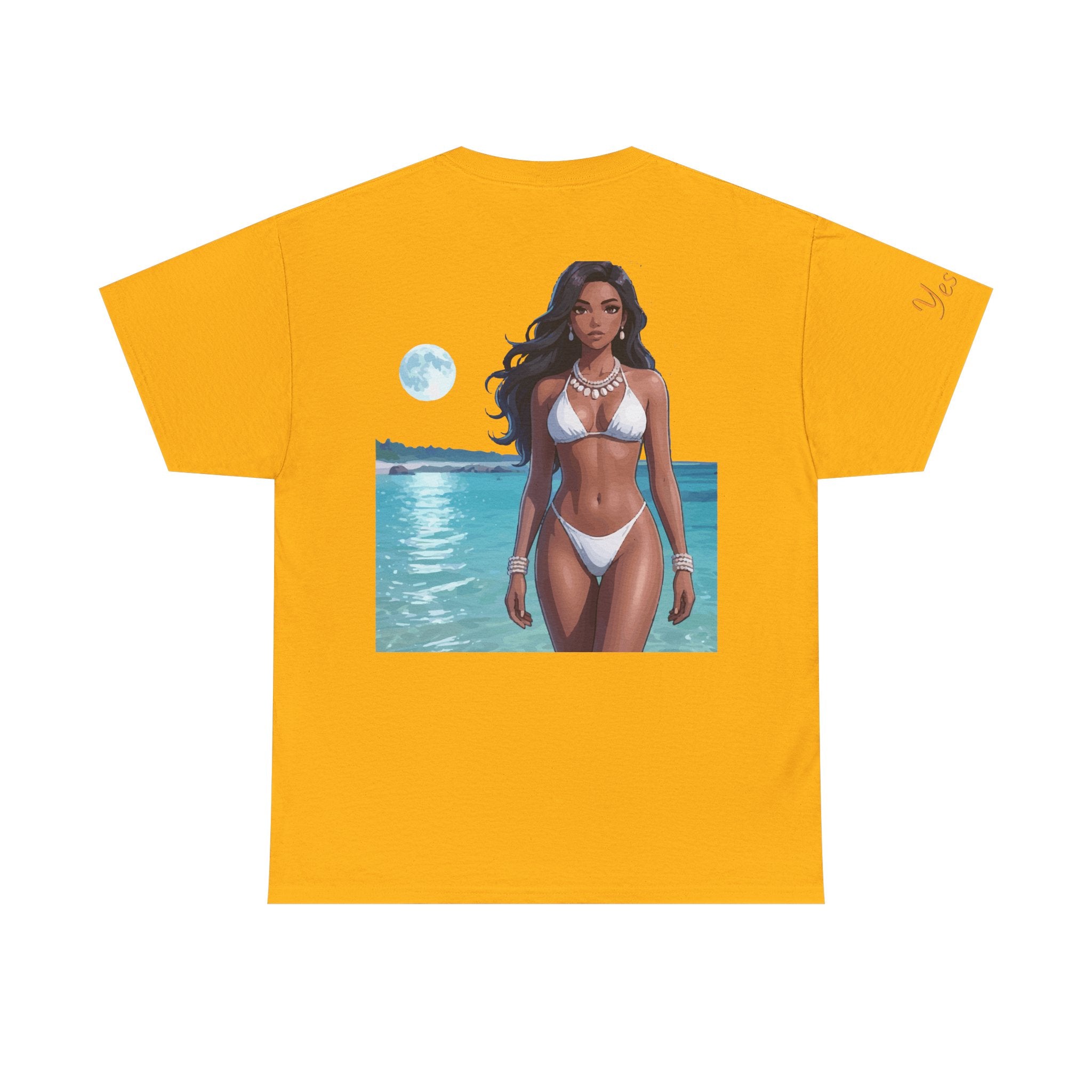 Under the Moon Light Yes Sir T-Shirt | Parental Advisory  for the Bearded