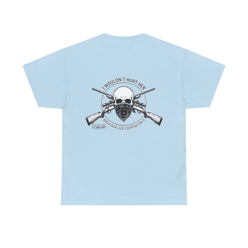 Protective Dad Rifles T-Shirt | Here’s Your Warning